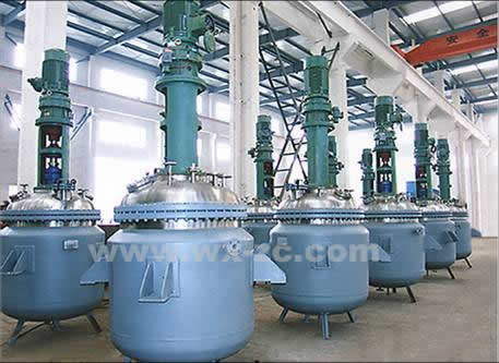 Stainless steel stirred reactor