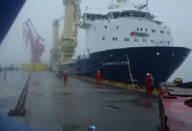 常熟码头航拍资料