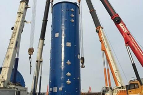 热烈祝贺亚洲之最直径7米DT、DC设备在无锡志成公司顺利竣工